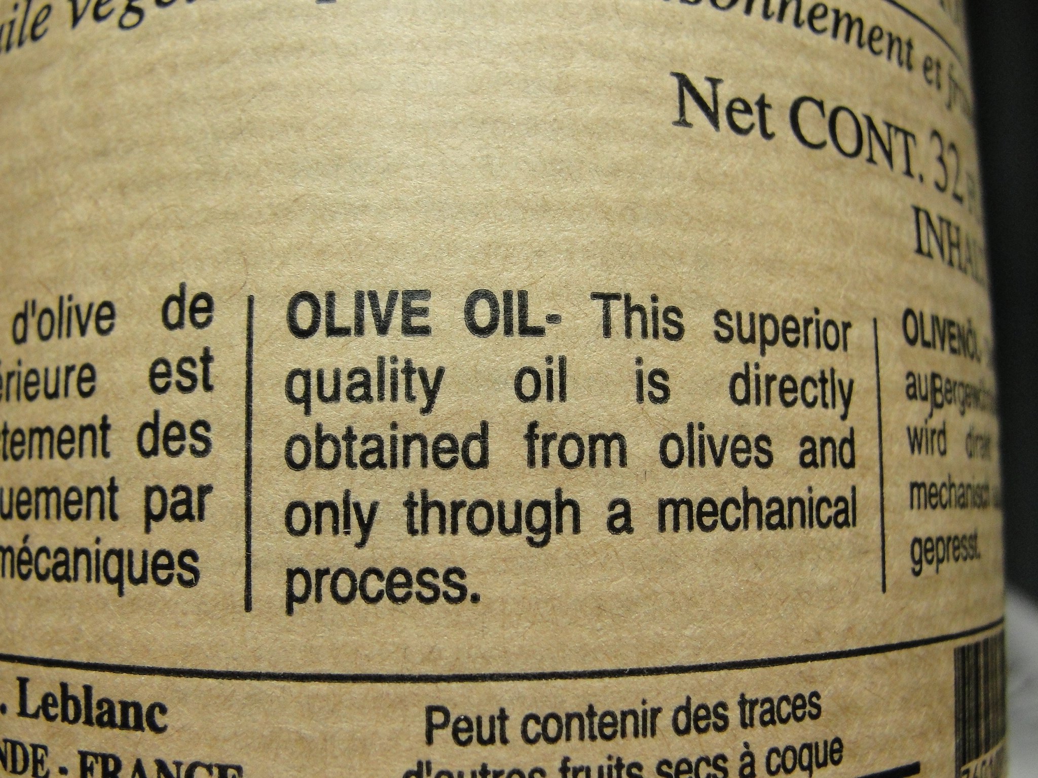 Amazon.com : Jean LeBlanc Pure Extra Virgin Olive First Press Oil